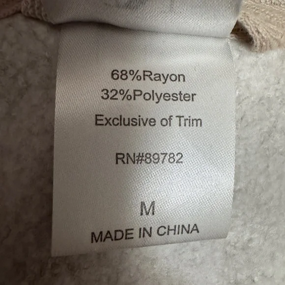 Cozy Cream Belted Women’s Robe Size M NWOT - Picture 7 of 7